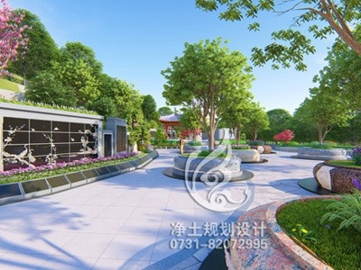 生態節地葬示范墓區