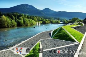 現代陵園護坡處理——墓藝園